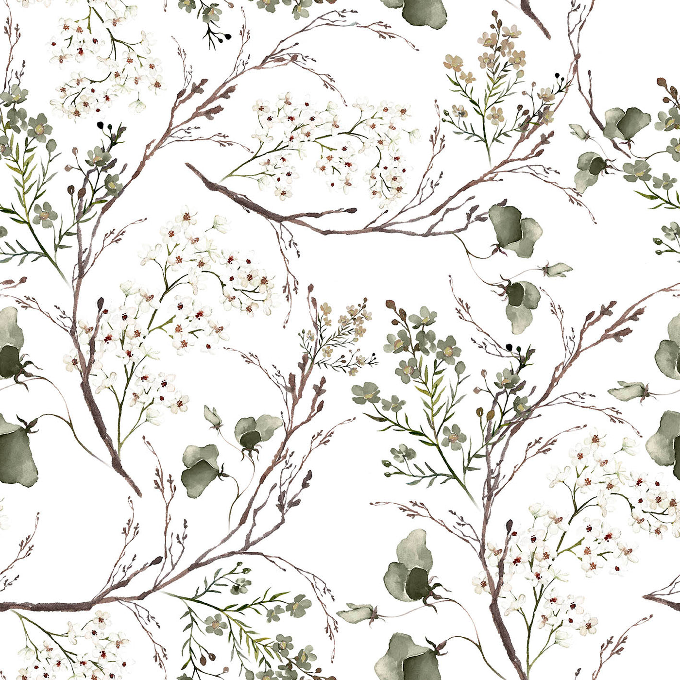 TISSU VERT 124 1 50X50